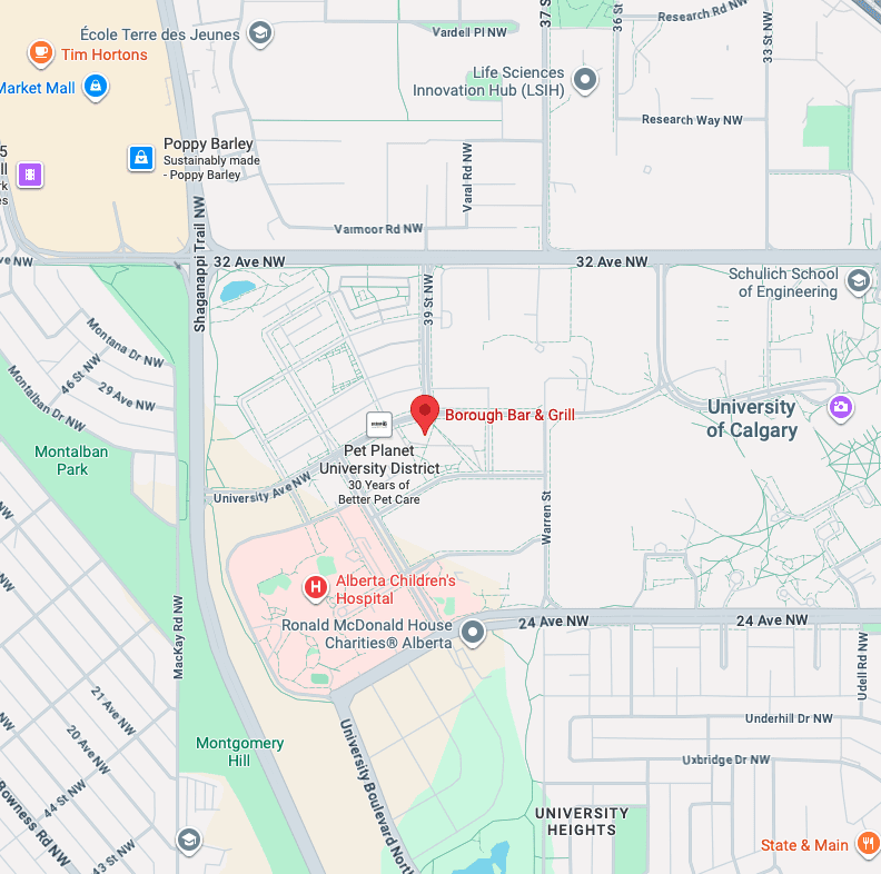 Murietta's Calgary on a map